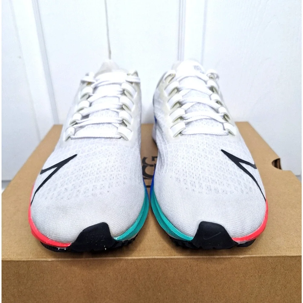 Nike Air Zoom Pegasus 37 Multi Color Running Shoes BQ9646 103 size 11.5